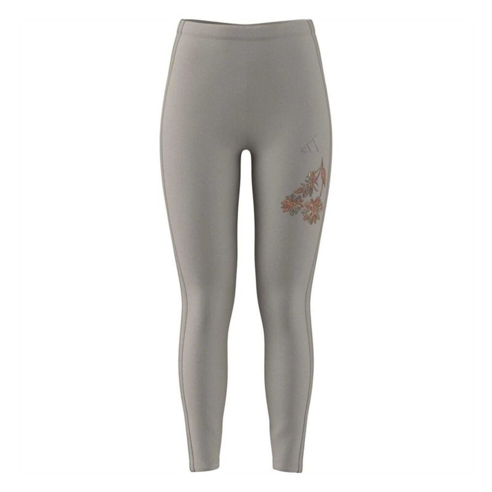 Adidas Womens/Ladies 3 Stripes Leggings / Wonder Alumina